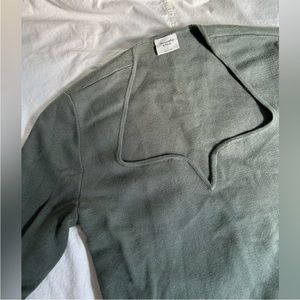 Abercrombie crop long sleeve